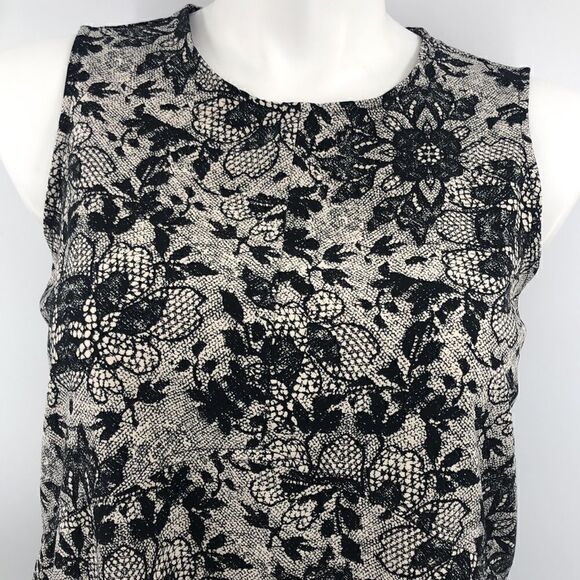 Disney Alice through looking glass floral sleeveless hi lo top - Picture 1 of 6